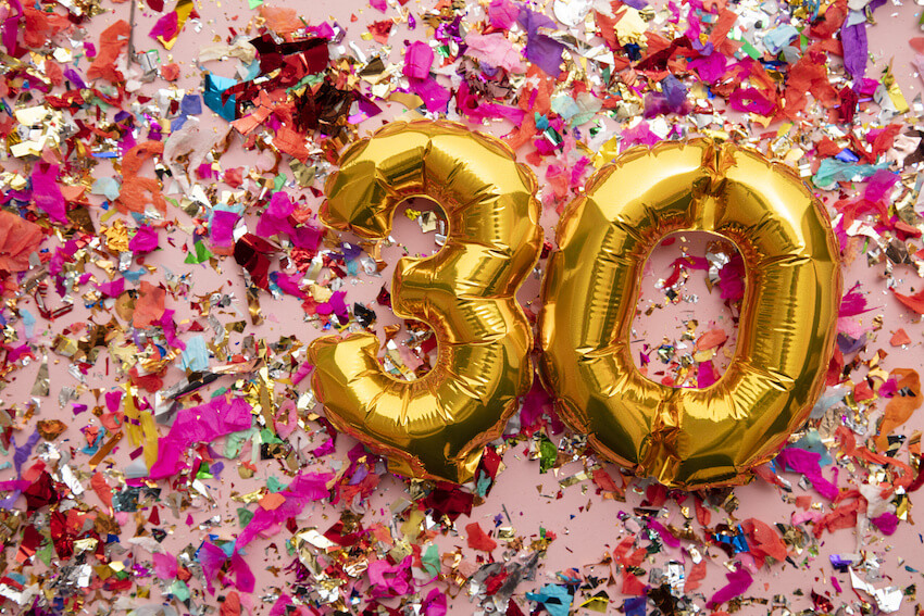 30th birthday hot sale girl ideas