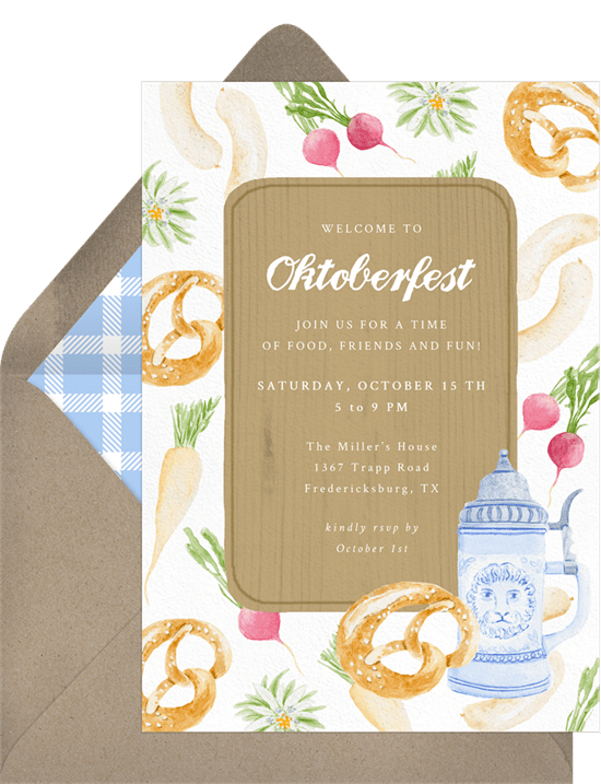 Oktoberfest Classics Invitation