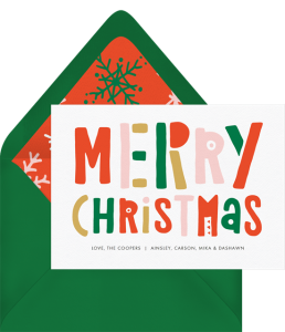 Holiday Inspiration: What to Write in a Christmas Card - STATIONERS