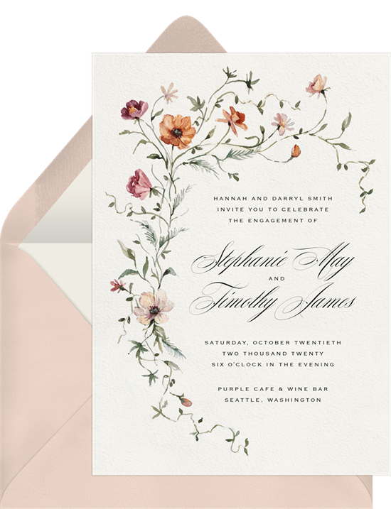 Wonderland Tea Party invitation style