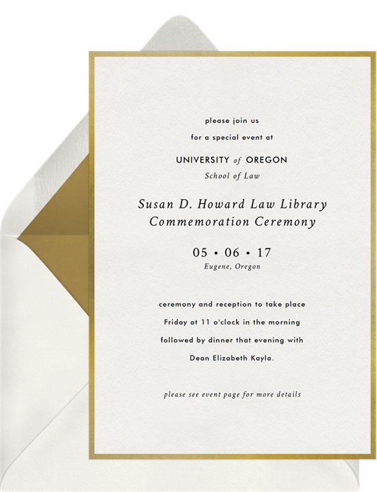 invitation by Signature Greenvelope