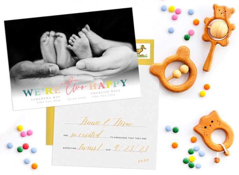 Twin Pregnancy Announcement Ideas That Are Double the Fun