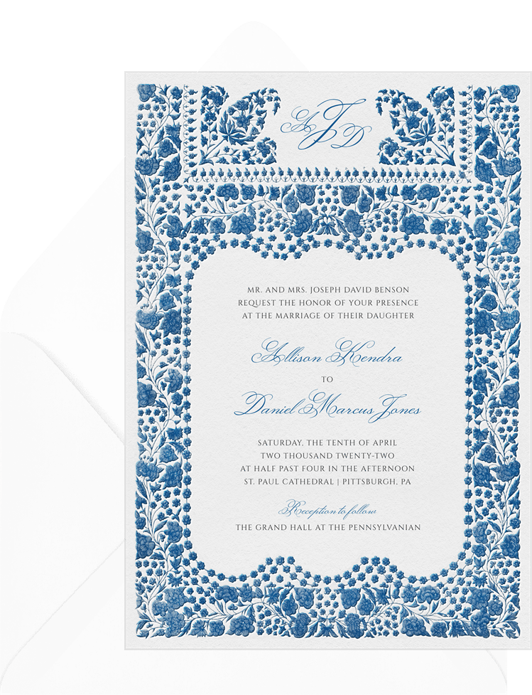 silver wedding border