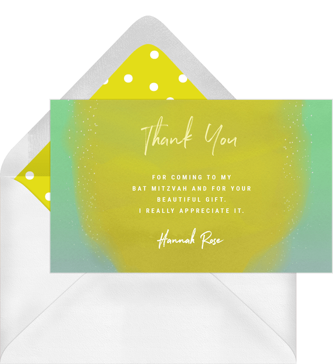 Classic Cotton Candy Thank You Notes in Pink | Greenvelope.com