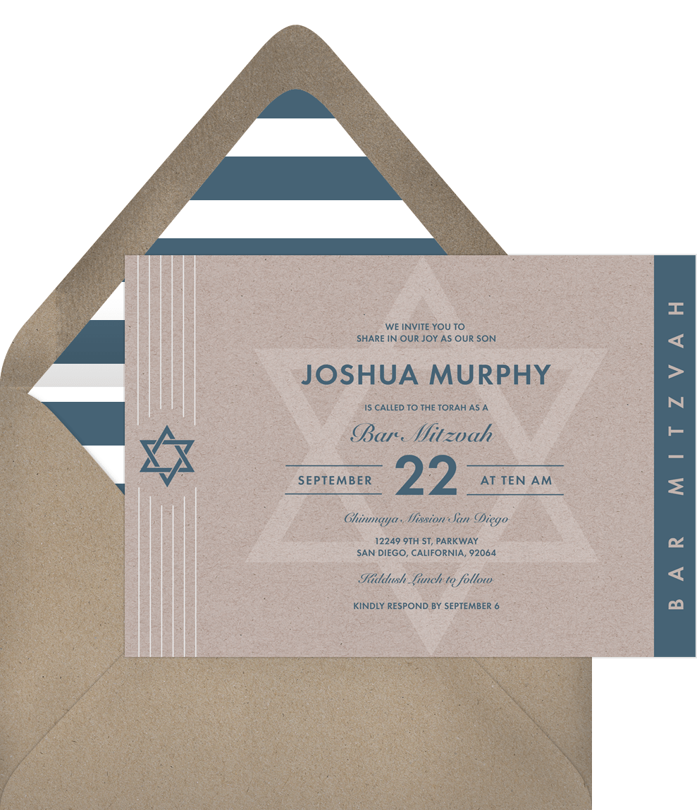 Classic Kraft Invitations | Greenvelope.com