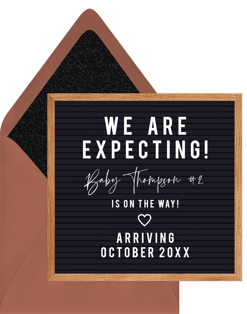 Classic Letterboard Announcements