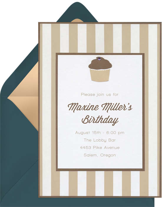 cupcake gem invitations in creme greenvelope com cupcake gem invitations creme o531~16 cupcake gem invitations in creme greenvelope com,Gem Invitations