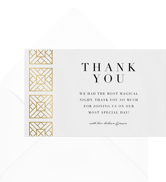 Directorate Thank You Notes | Greenvelope.com