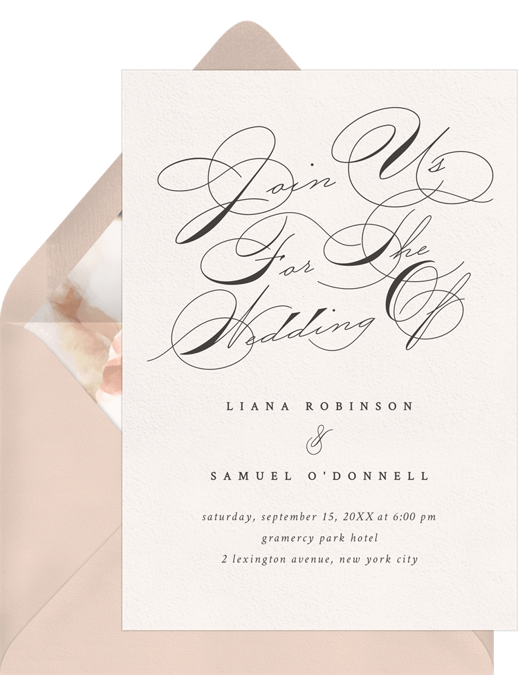 Elegant Proposal Invitations in Blue
