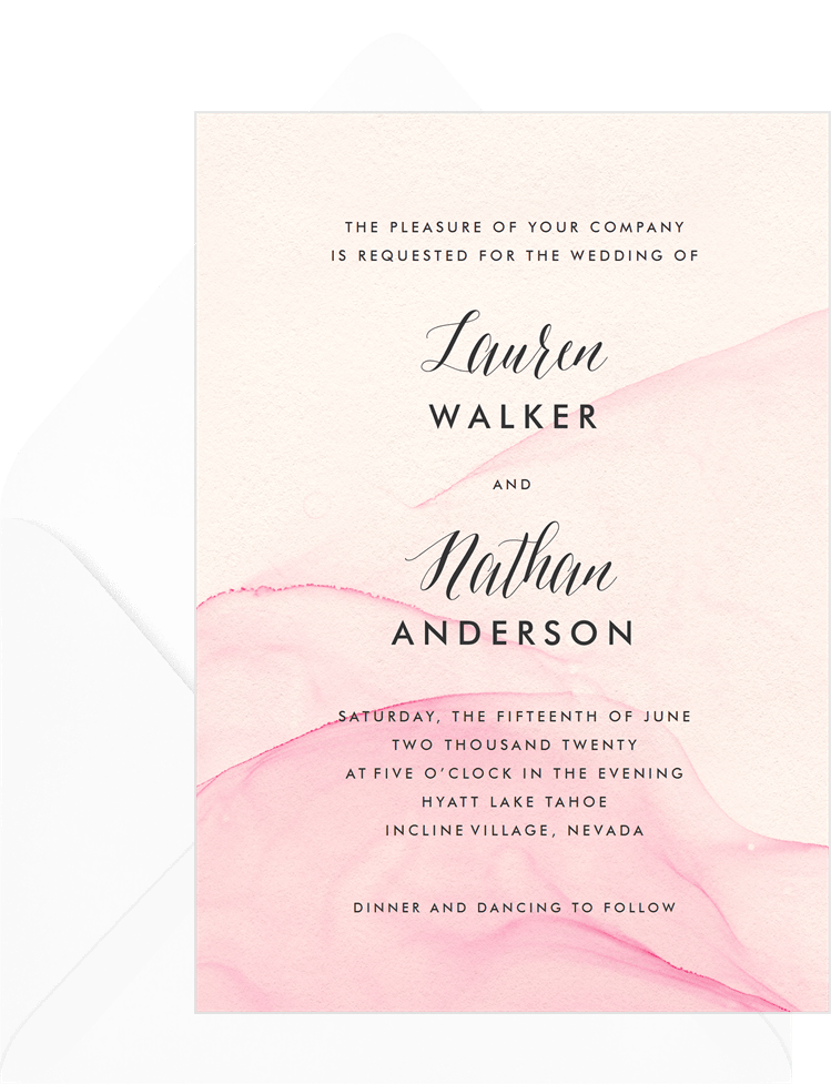 Ethereal Beauty Invitations | Greenvelope.com