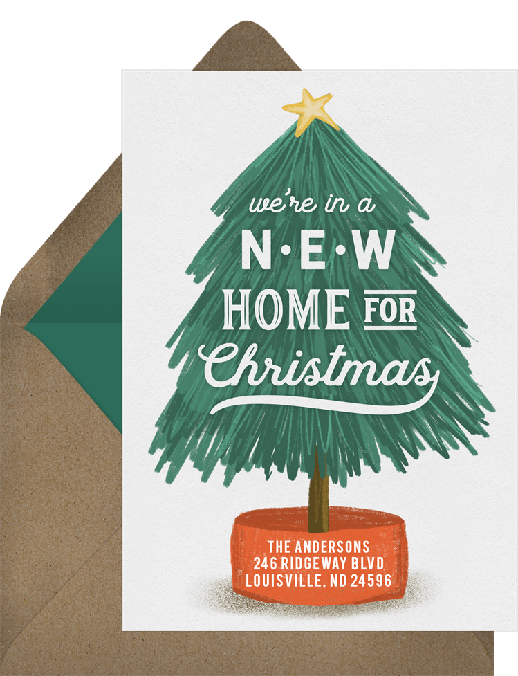 new-home-for-christmas-cards-in-green-greenvelope