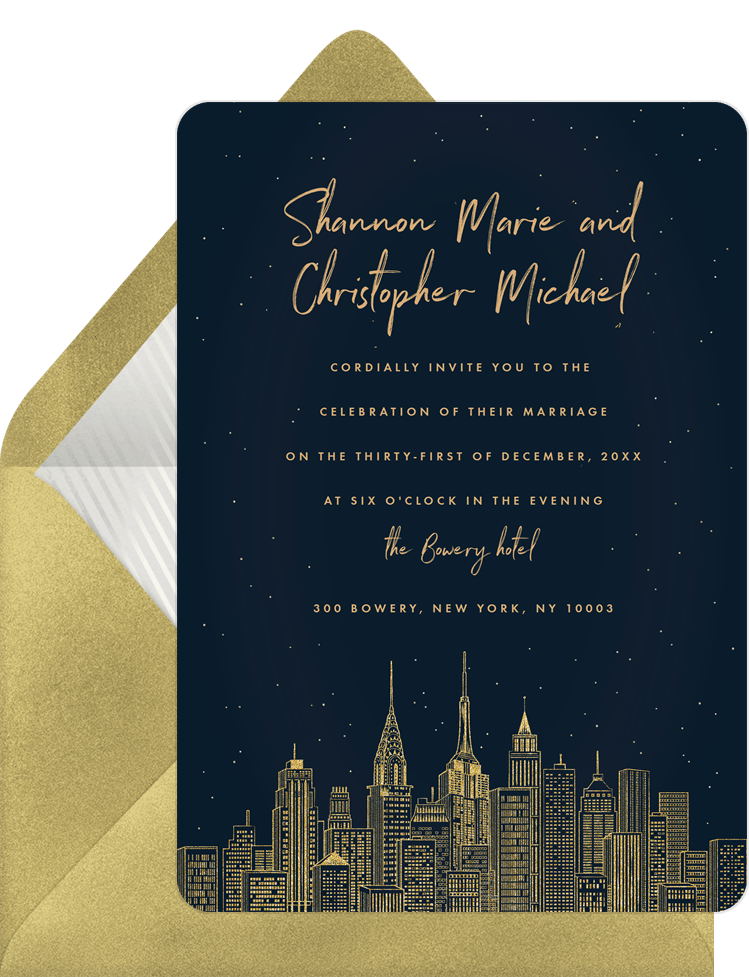 Wedding Invitations New York