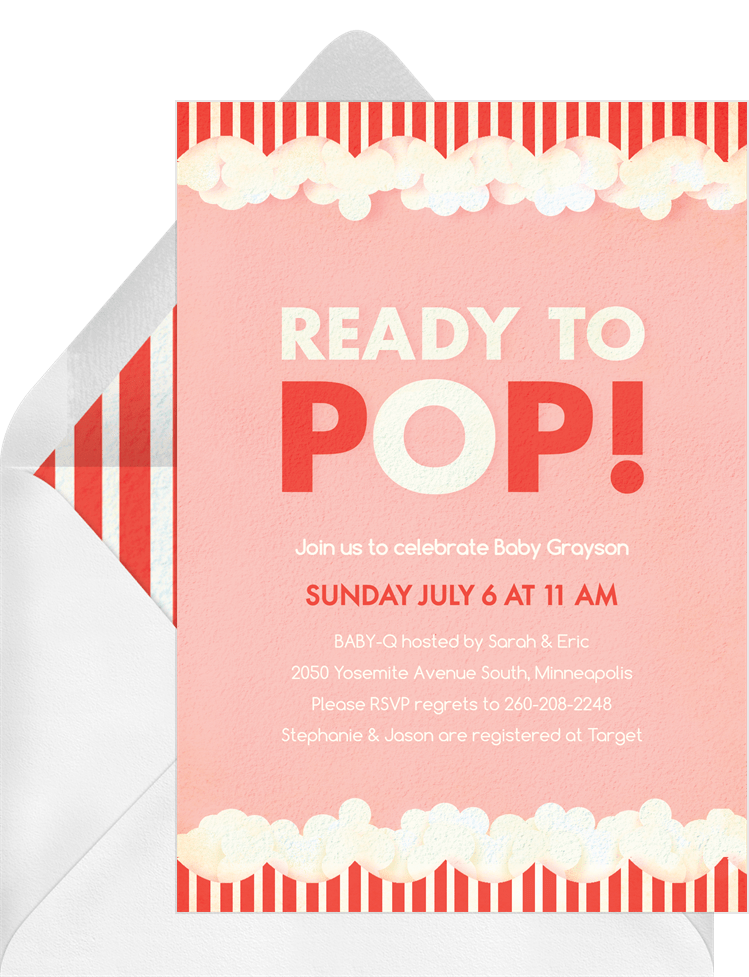 Free Printable Ready To Pop Invitations