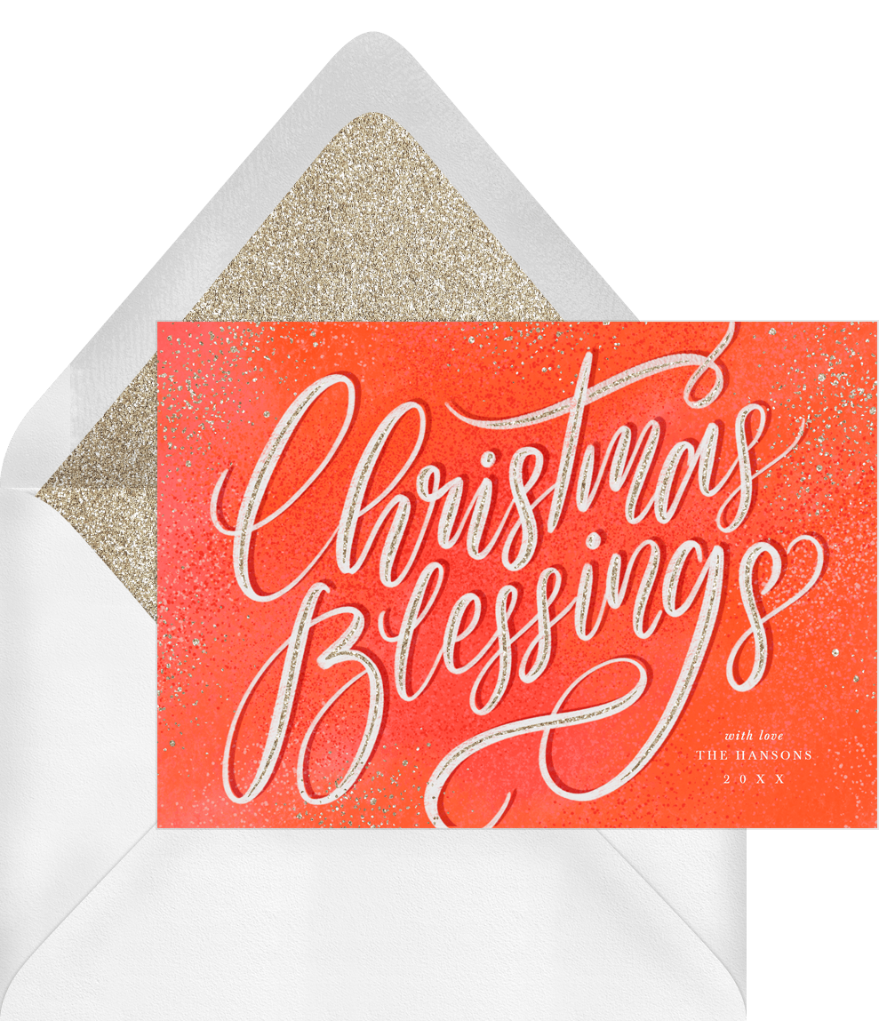 Sparkly Blessings Cards Greenvelope Com