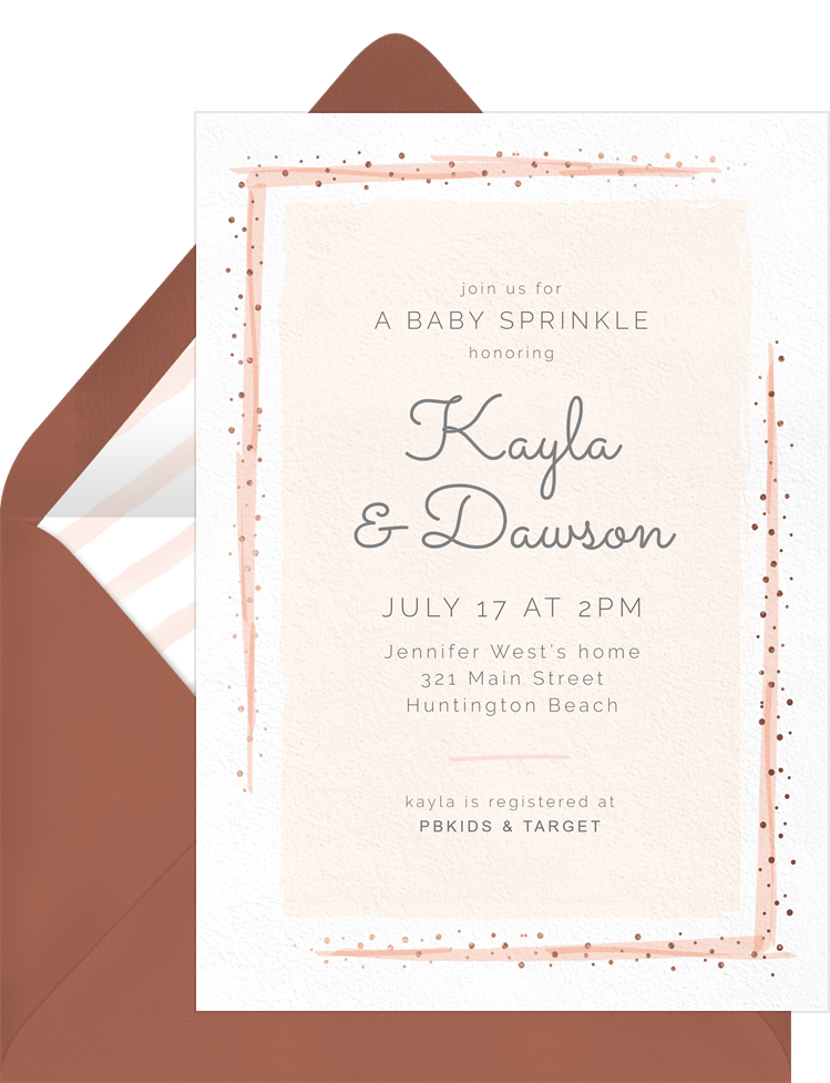 Sprinkles Invitations | Greenvelope.com