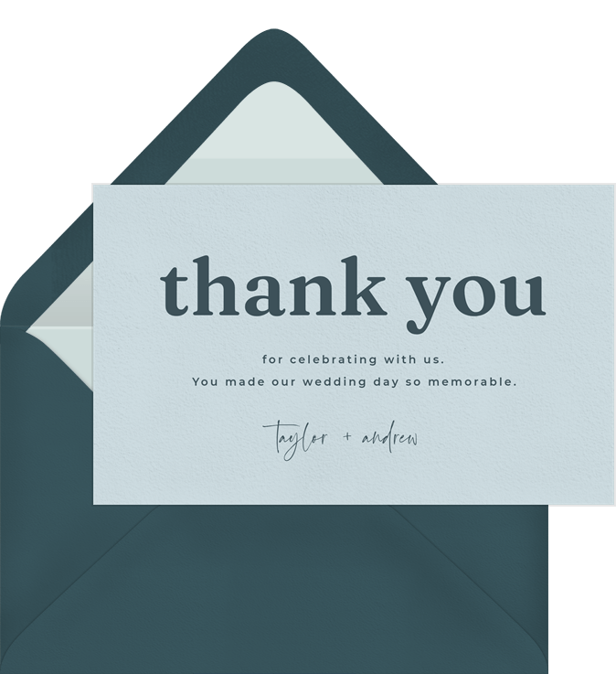 Stated Union Thank You Notes | Greenvelope.com