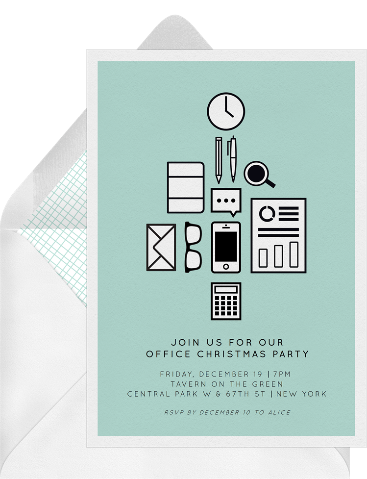 Stationery Tree Invitations