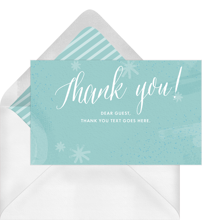 Winter Baby Invitations In Blue Greenvelope Com