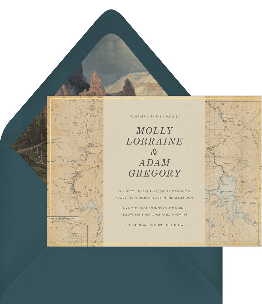 Yellowstone Invitations