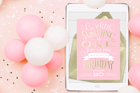 Blog - 16 1st Birthday Invitations to Celebrate Your Little One